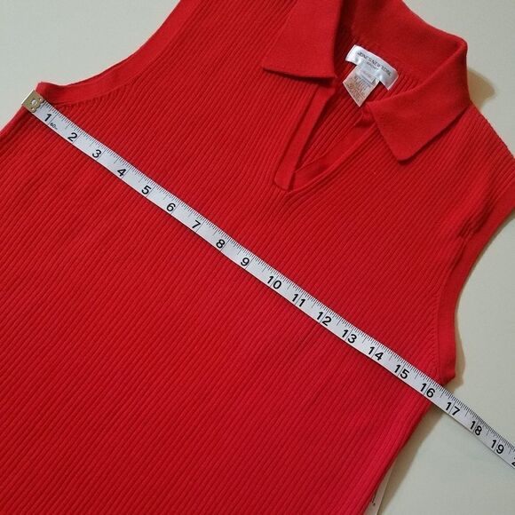 Jones New York Sport Sleeveless Sweater - Picture 3 of 7